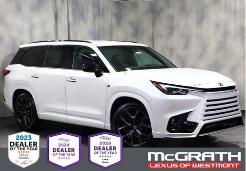 Wind Chill Pearl 2026 Lexus TX 500h F SPORT Premium