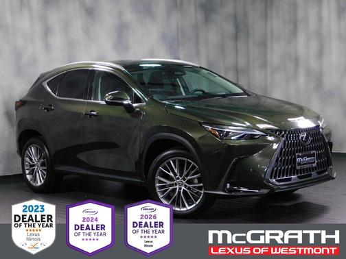 Nori Green Pearl 2026 Lexus NX 350h Luxury