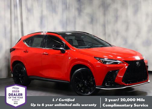 Redline 2022 Lexus NX 350 F SPORT Handling
