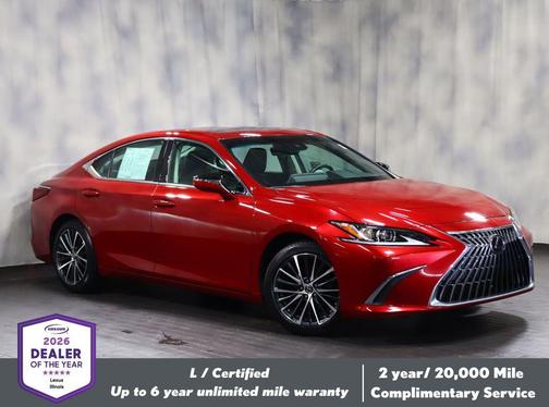 Matador Red Mica 2024 Lexus ES 350 Base