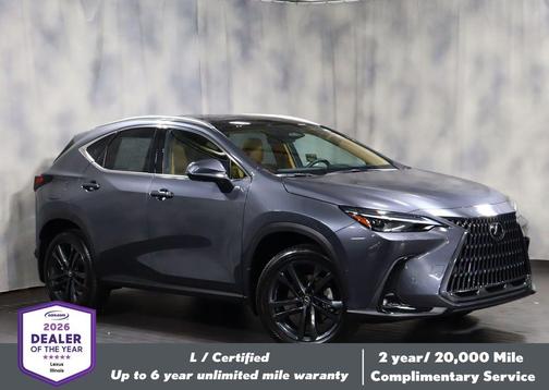 Cloudburst Gray 2026 Lexus NX 450h+ Luxury