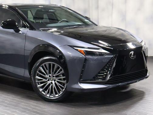 Cloudburst Gray/Black 2024 Lexus RZ 450e Luxury