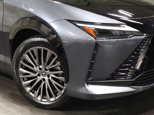 Cloudburst Gray/Black 2024 Lexus RZ 450e Luxury