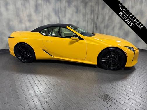 Flare Yellow 2025 Lexus LC 500 Base