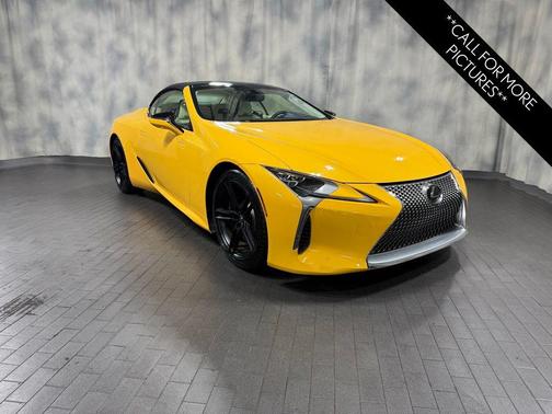 Flare Yellow 2025 Lexus LC 500 Base