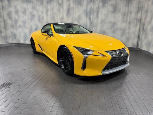 Flare Yellow 2025 Lexus LC 500 Base