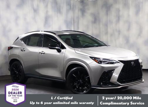 Atomic Silver 2024 Lexus NX 350 F SPORT Handling