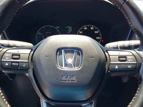 Platinum White Pearl 2025 Honda CR-V Hybrid Sport-L