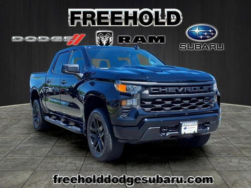 Black 2024 Chevrolet Silverado 1500 Custom Trail Boss