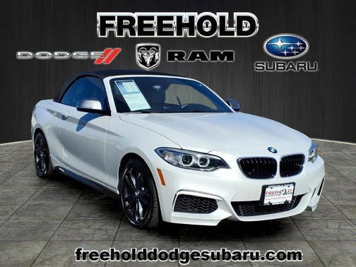 White Metallic 2017 BMW M240 i