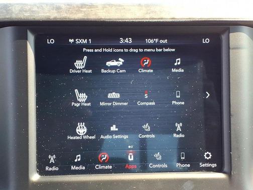 Granite Crystal Clearcoat Metallic 2020 RAM 1500 Big Horn