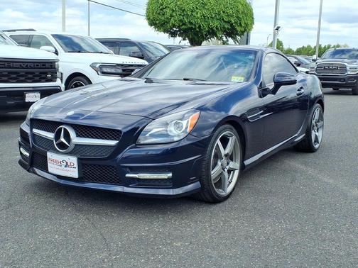 Lunar Blue Metallic 2015 Mercedes-Benz SLK-Class SLK350