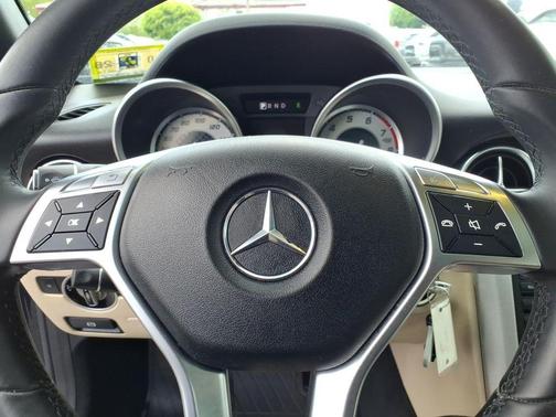 Lunar Blue Metallic 2015 Mercedes-Benz SLK-Class SLK350