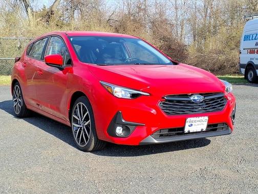 Pure Red 2026 Subaru Impreza Sport