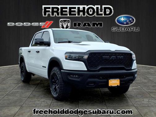 Bright White Clearcoat 2025 RAM 1500 Rebel