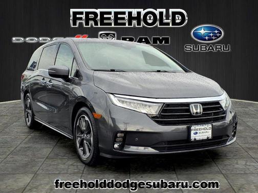 Gray 2024 Honda Odyssey Elite
