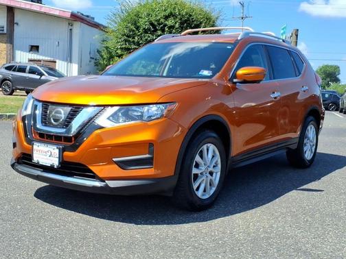 Monarch Orange 2017 Nissan Rogue SV