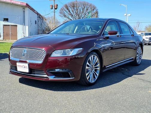 Burgundy 2017 Lincoln Continental Reserve