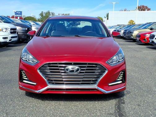 Scarlet Red 2018 Hyundai SONATA SEL