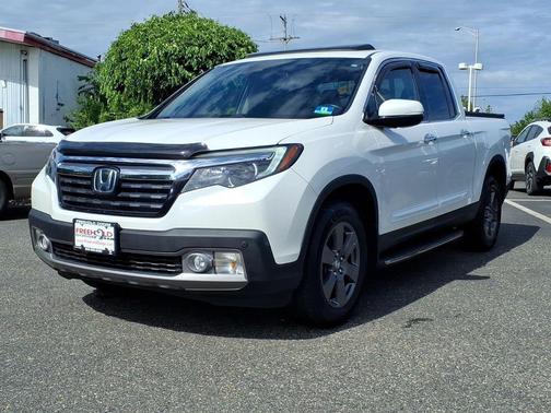 Platinum White Pearl 2020 Honda Ridgeline RTL-E