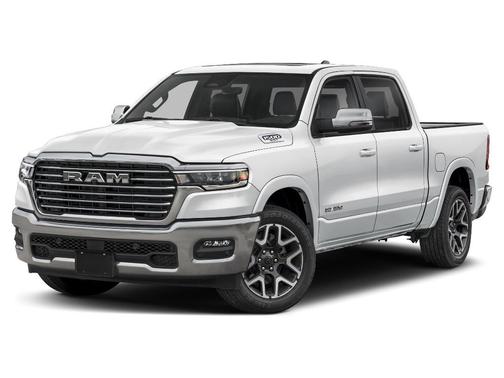 Bright White Clearcoat 2026 RAM 1500 Laramie