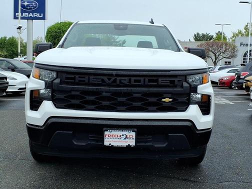 Summit White 2023 Chevrolet Silverado 1500 WT