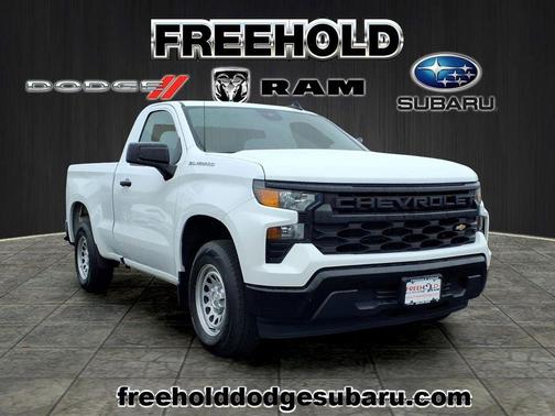 Summit White 2023 Chevrolet Silverado 1500 WT
