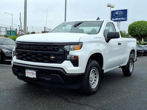Summit White 2023 Chevrolet Silverado 1500 WT
