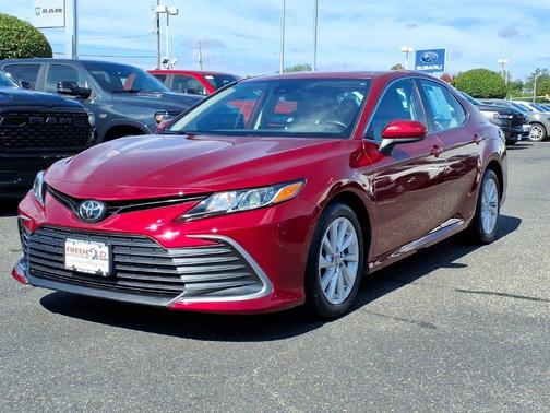 Burgundy 2022 Toyota Camry LE