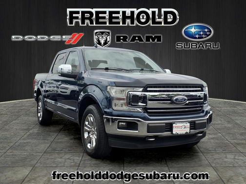 Blue Jeans Metallic 2018 Ford F-150 Lariat