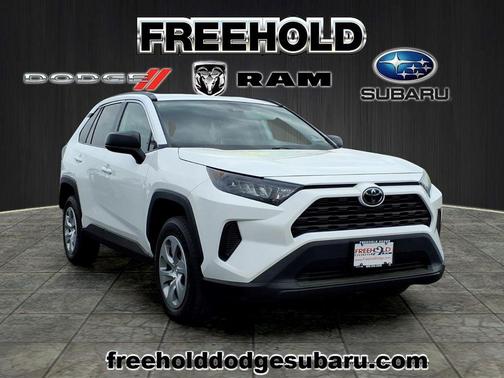 Super White 2019 Toyota RAV4 LE