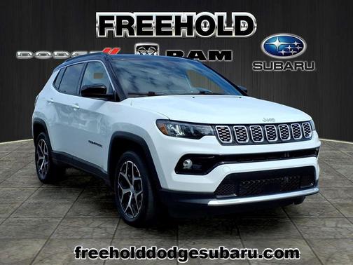 Bright White Clearcoat 2024 Jeep Compass Limited