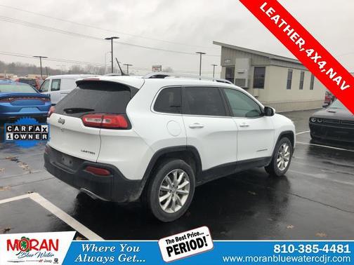 Bright White Clearcoat 2014 Jeep Cherokee Limited