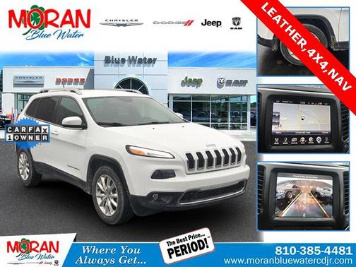 Bright White Clearcoat 2014 Jeep Cherokee Limited