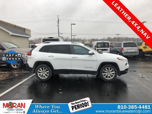 Bright White Clearcoat 2014 Jeep Cherokee Limited