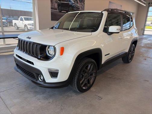 Alpine White Clearcoat 2020 Jeep Renegade Altitude