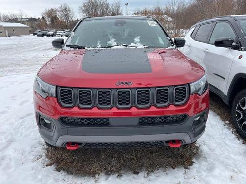 Red Hot Pearlcoat 2026 Jeep Compass Trailhawk