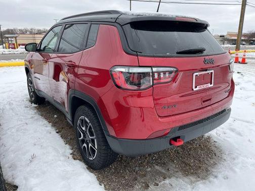 Red Hot Pearlcoat 2026 Jeep Compass Trailhawk