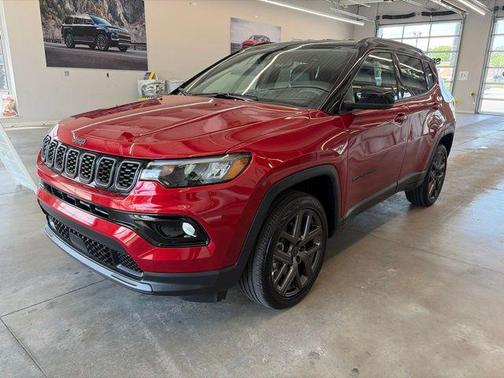 Red Hot Pearlcoat 2026 Jeep Compass Limited