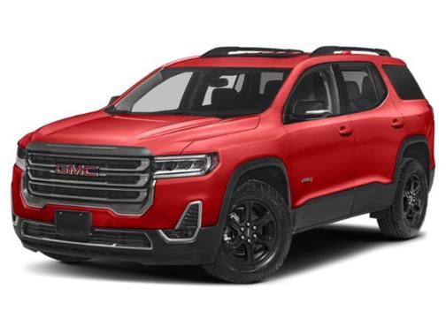 Volcanic Red Tintcoat 2023 GMC Acadia AWD AT4