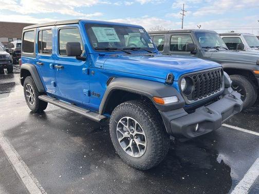 Hydro Blue Pearlcoat 2026 Jeep Wrangler Sport S