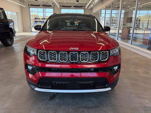 Red Hot Pearlcoat 2024 Jeep Compass Limited