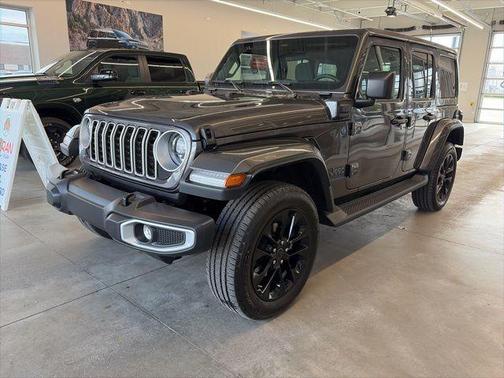 Granite Crystal Metallic Clearcoat 2025 Jeep Wrangler 4xe Sahara
