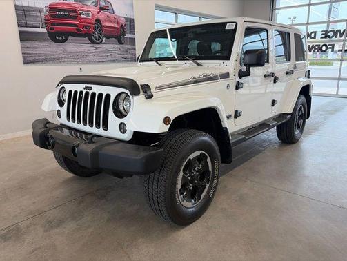 Bright White Clearcoat 2014 Jeep Wrangler Unlimited Polar Edition