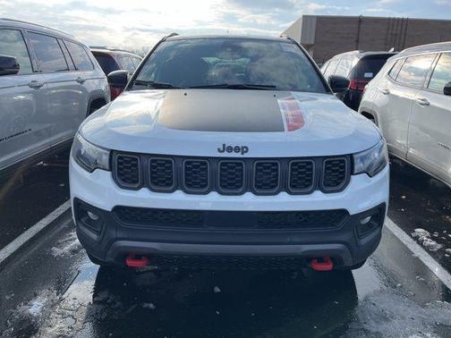 White 2026 Jeep Compass Trailhawk