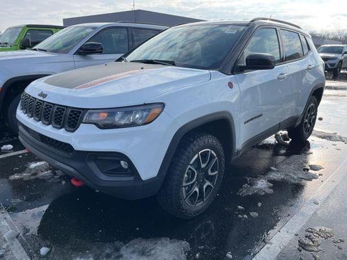 White 2026 Jeep Compass Trailhawk