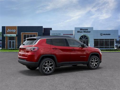 Red Hot Pearlcoat 2026 Jeep Compass Limited