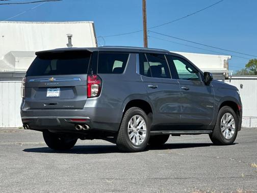 Satin Steel Metallic 2021 Chevrolet Tahoe Premier
