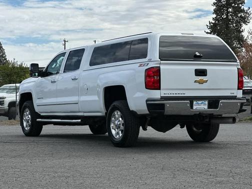 Summit White 2015 Chevrolet Silverado 3500 LTZ