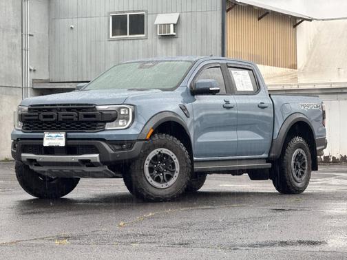 Azure Gray Metallic 2024 Ford Ranger Raptor